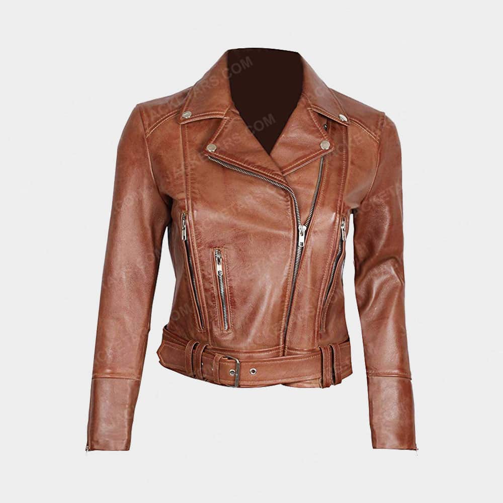 Noir-Couture Women's Leather Jacket Stylish and Comfortable