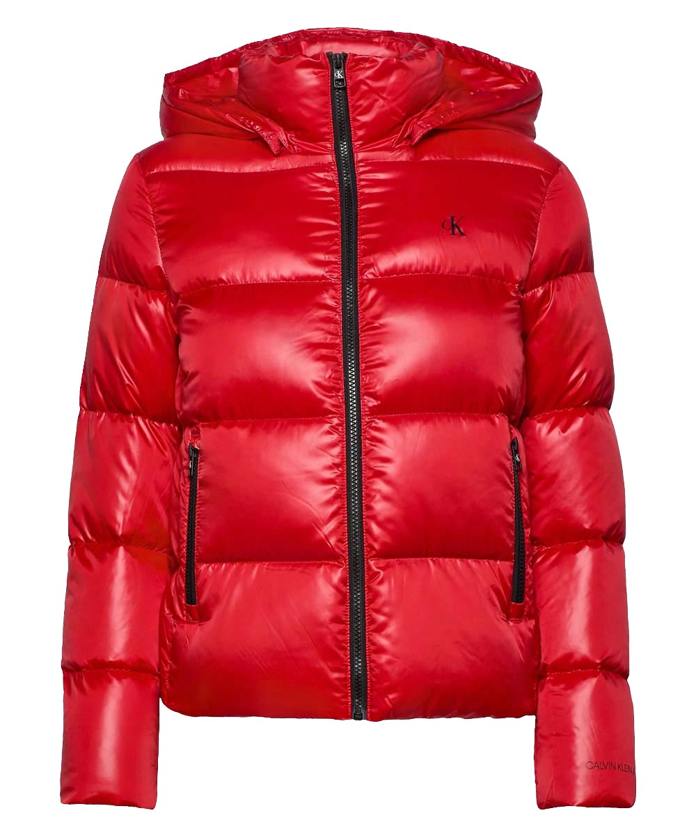 Mens Puffer Red Jacket | Winter Jackets 