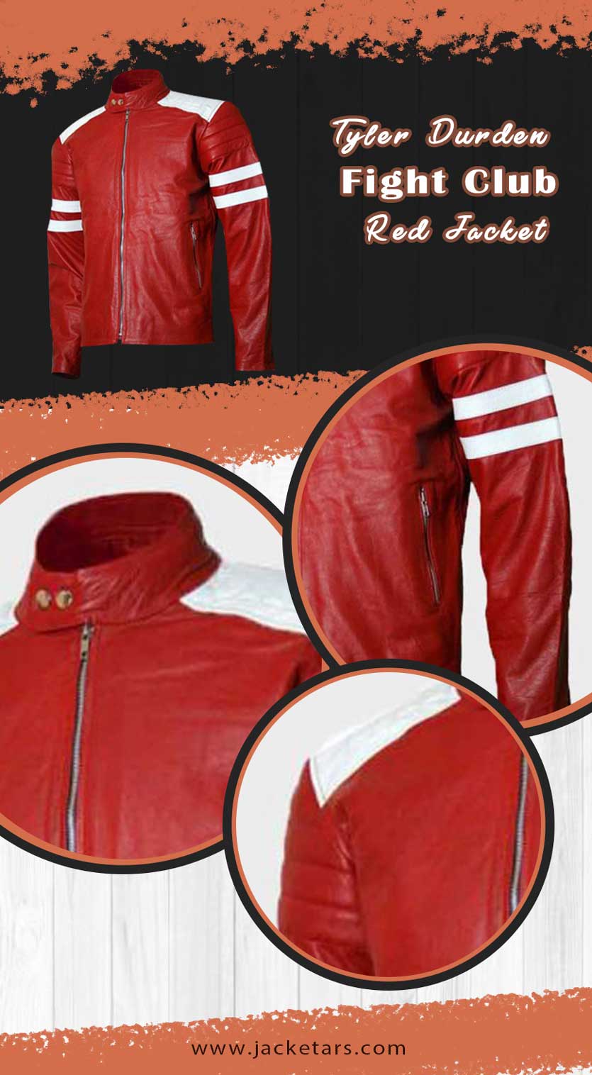 Tyler Durden Fight Club Red Jacket