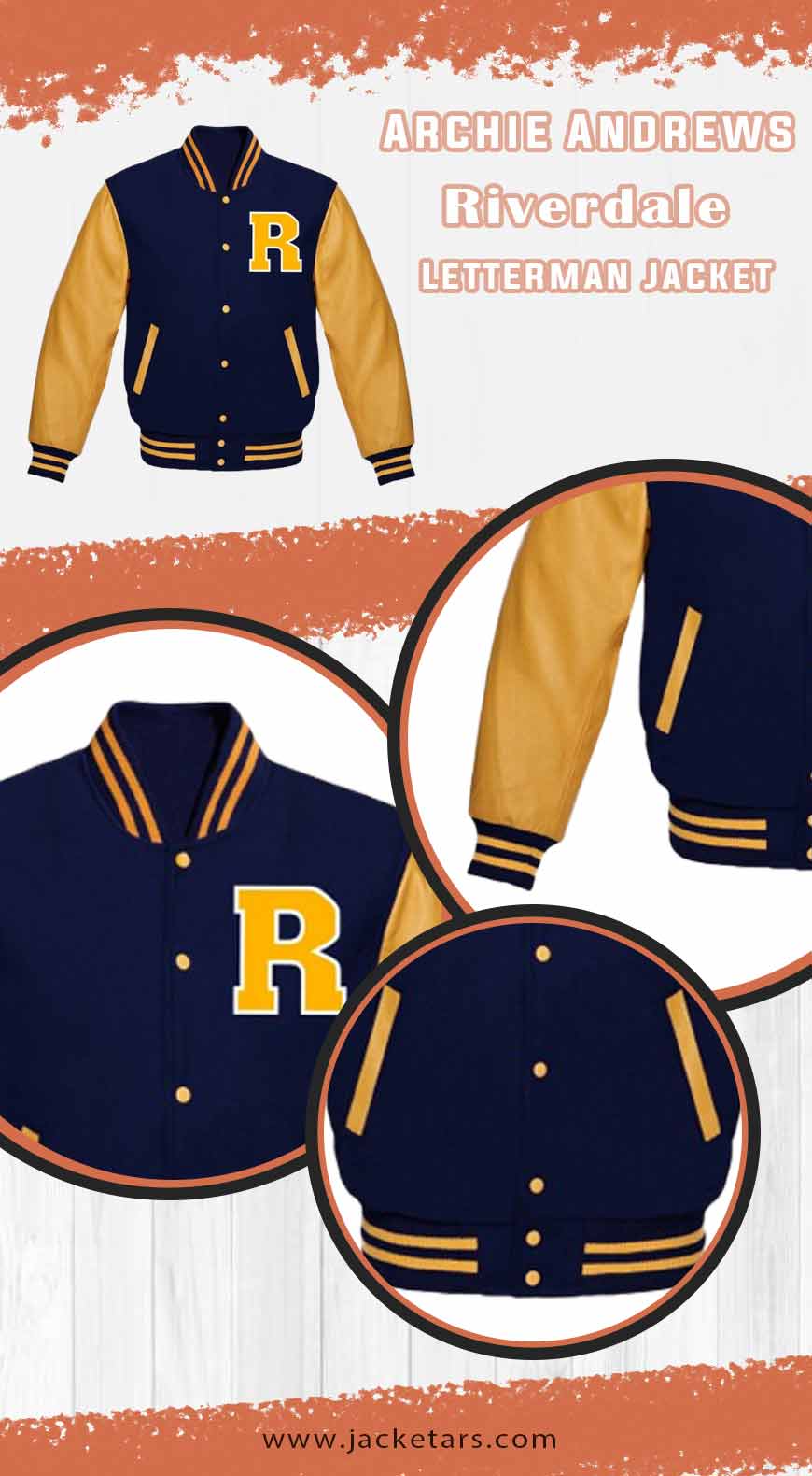 Archie Andrews Riverdale Letterman Jacket INFO