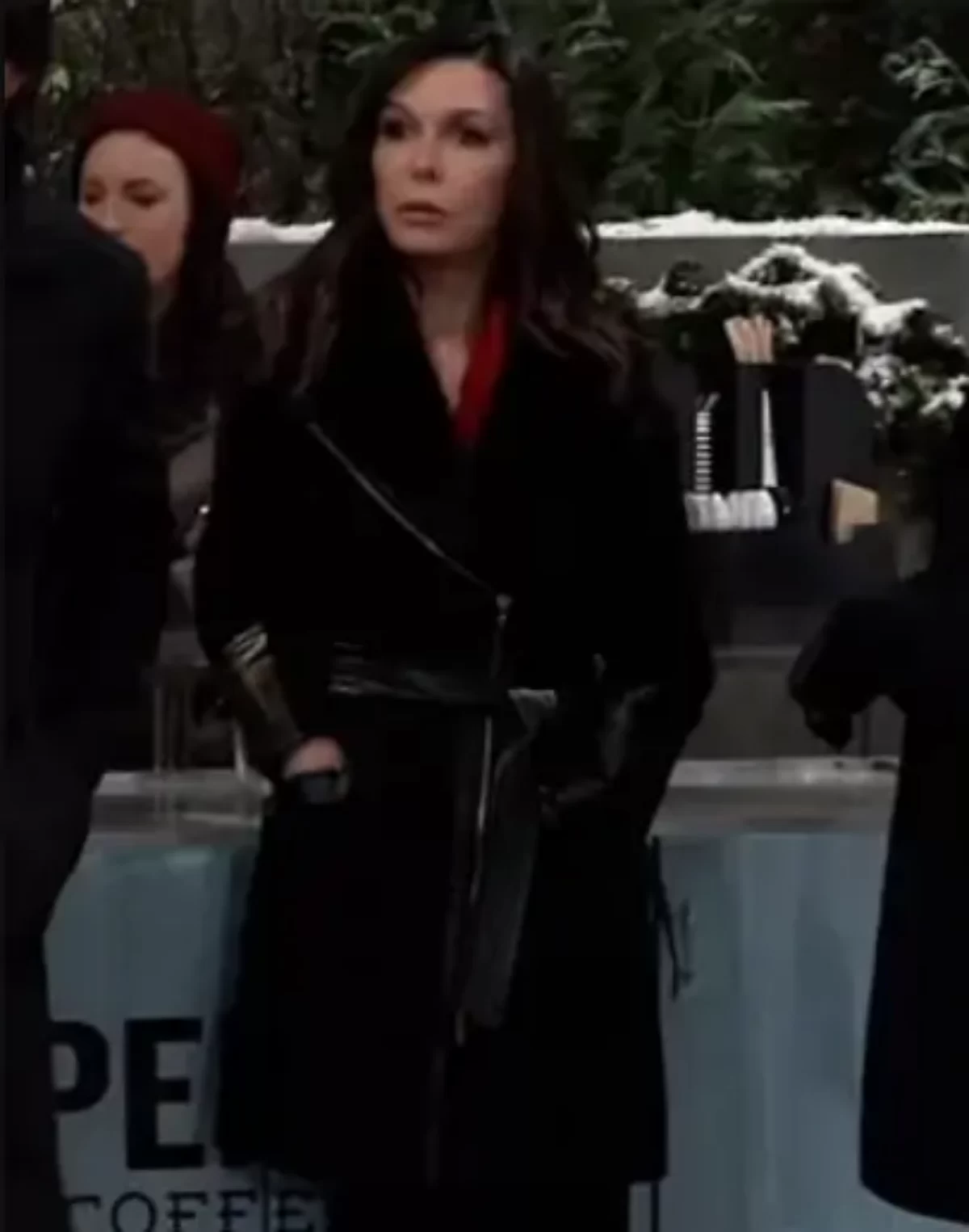 WornOnTV: Nina's red leather trench coat on General Hospital, Cynthia  Watros