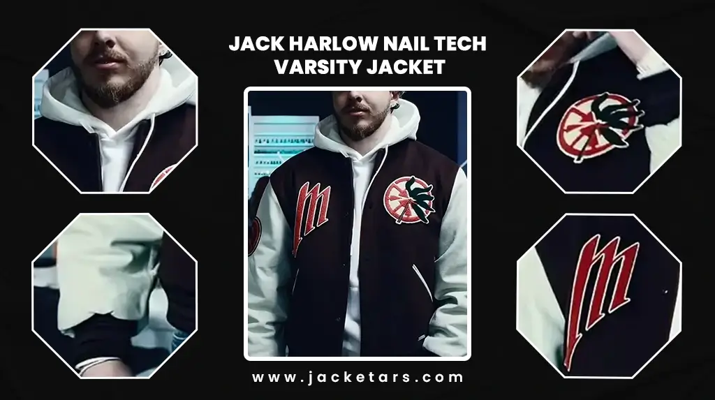 Nail Tech Jack Harlow Hooded Varsity Jacket - William Jacket