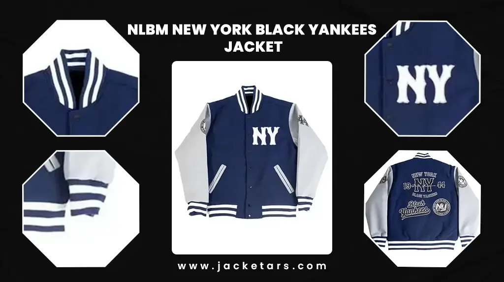 NY Black Yankees 1944 Baseball Jacket