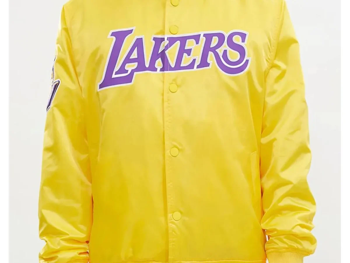 LA Lakers Varsity NBA 2023 LeBron James Bomber Jacket