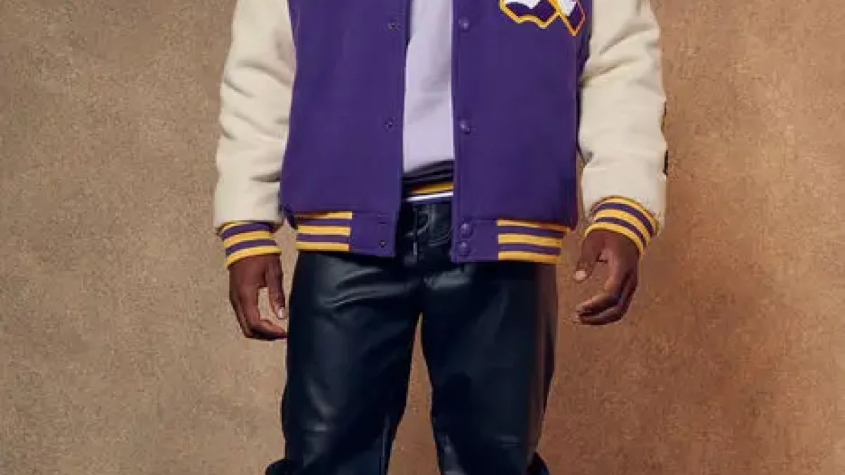 JUST DON Lakers Jacket - Purple