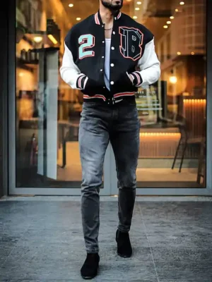 Jacketars Neymar Jr Varsity Jacket