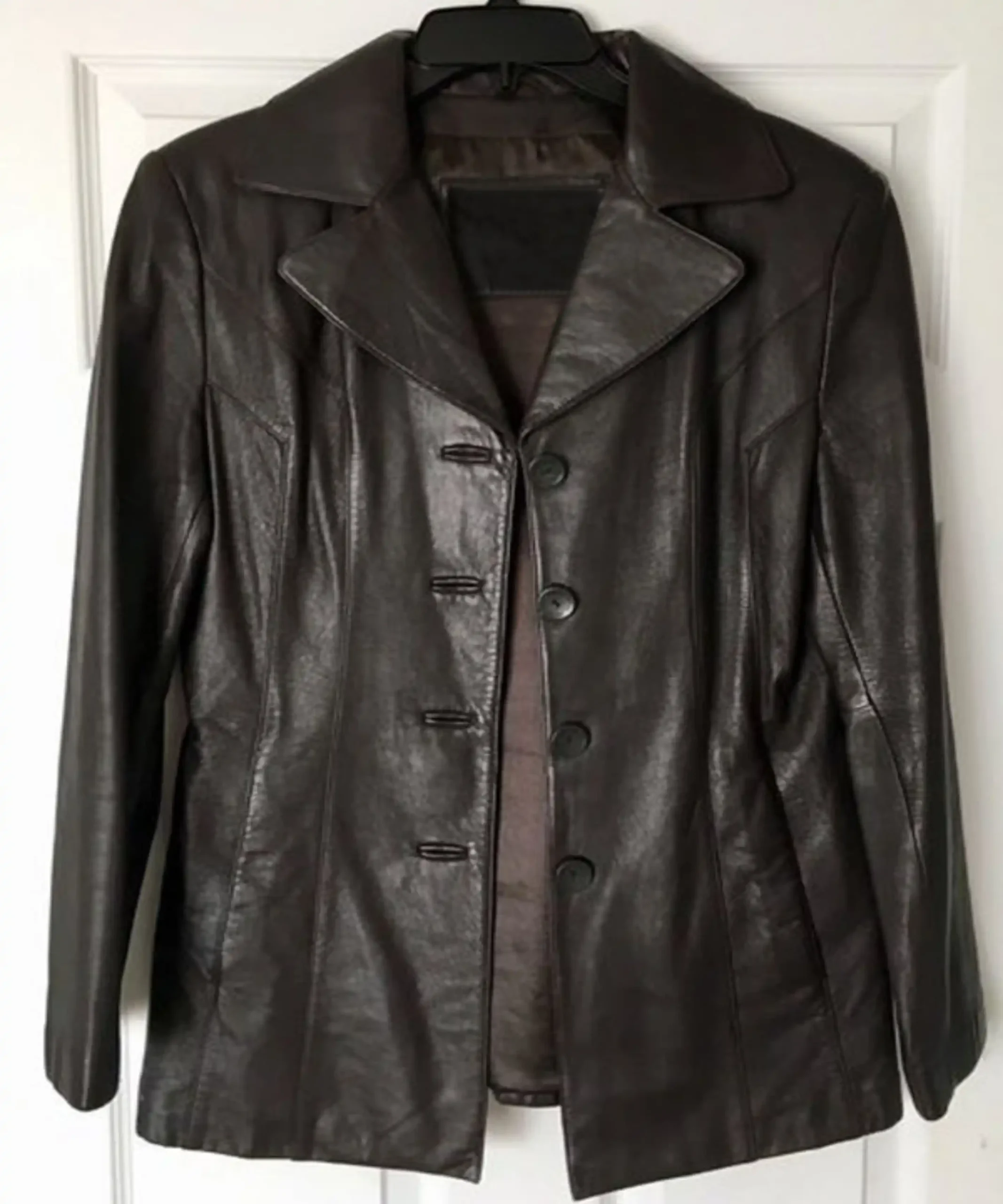 Men Dark Brown Leather Jacket | Men Dark Brown Jacket